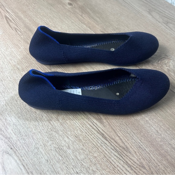 Rothy's Shoes - Rothy's Blue Flats‎ Minimalist Design